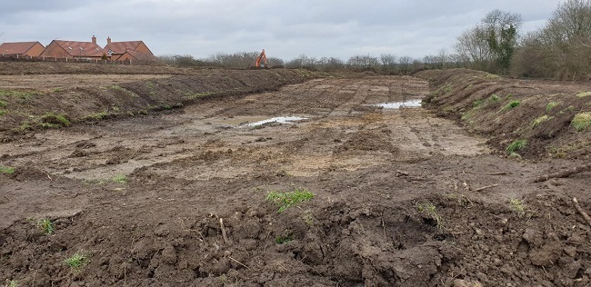 Fleckney - Topsoil Strip
